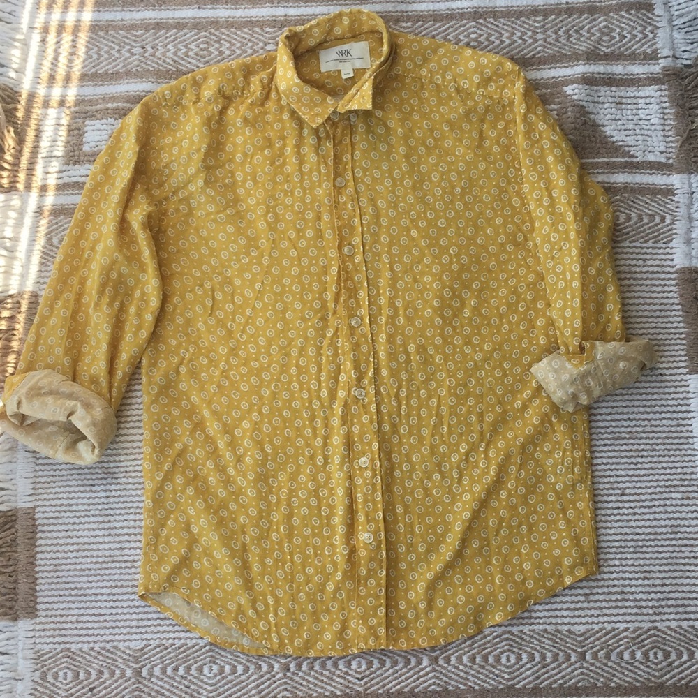 Patterned button up WRK Clothing  Matteo Gottardi